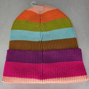 NWT On 34th Women's Colorblocked Cuffed Beanie - Multi